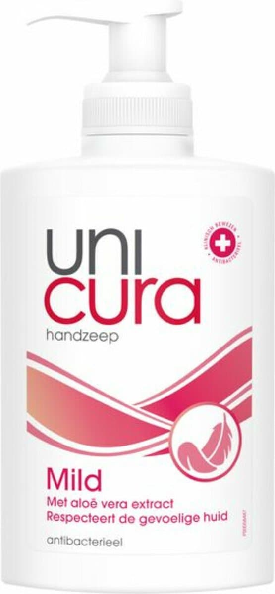 Unicura Vloeibare Handzeep Mild - 6 x 250 ml - Voordeelverpakking