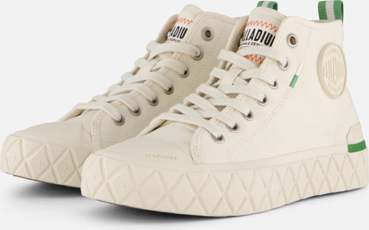 Palladium Palla Ace Chukka Sneakers wit Katoen - Dames - Maat 41