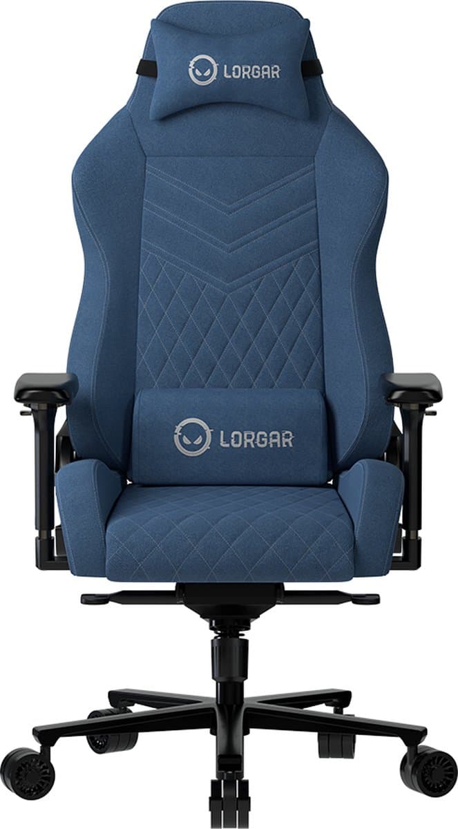 Lorgar Ace 422 - Gamingstoel - Blauw - 4D Armleuningen - Verstelbare Rugleuning