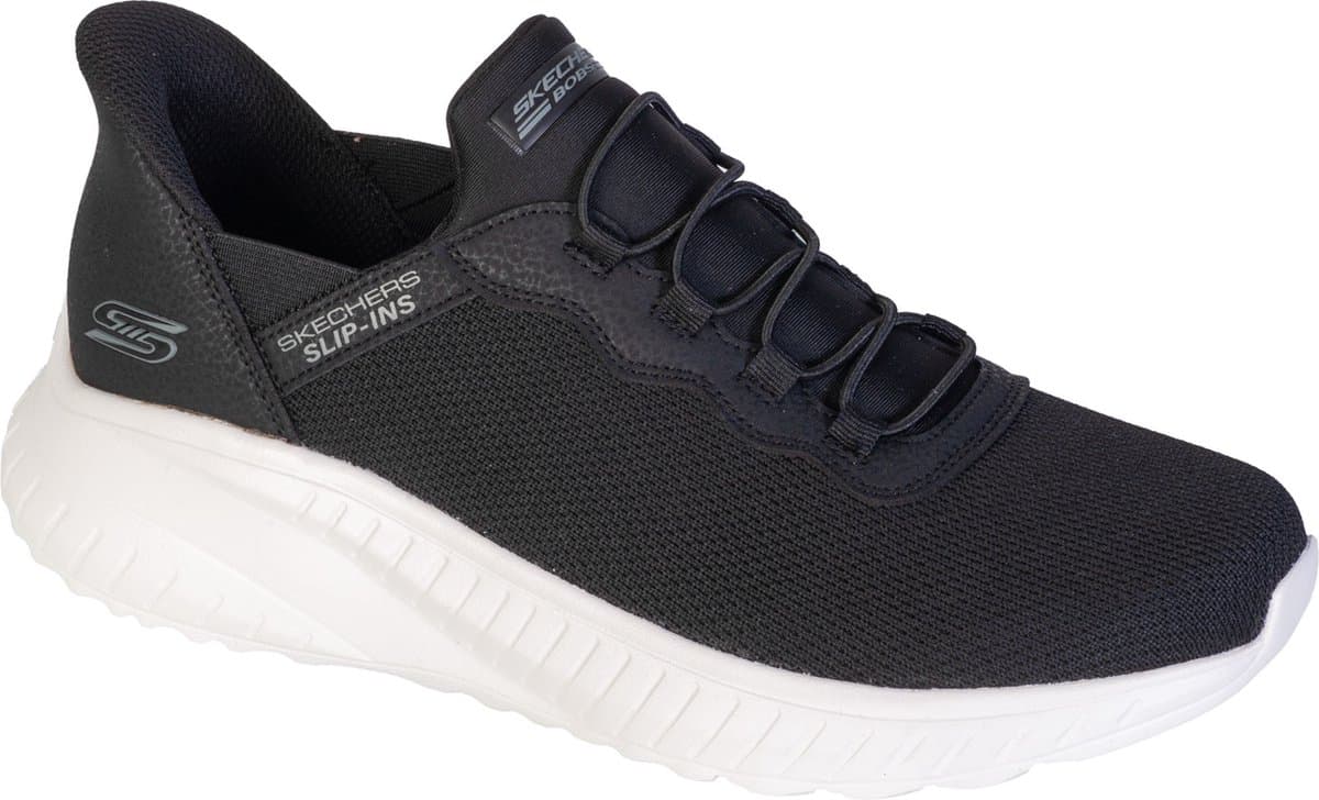 Skechers BOBS Sport Squad Chaos - Daily Hype Heren Sneaker Vegan 118300 BLK zwart
