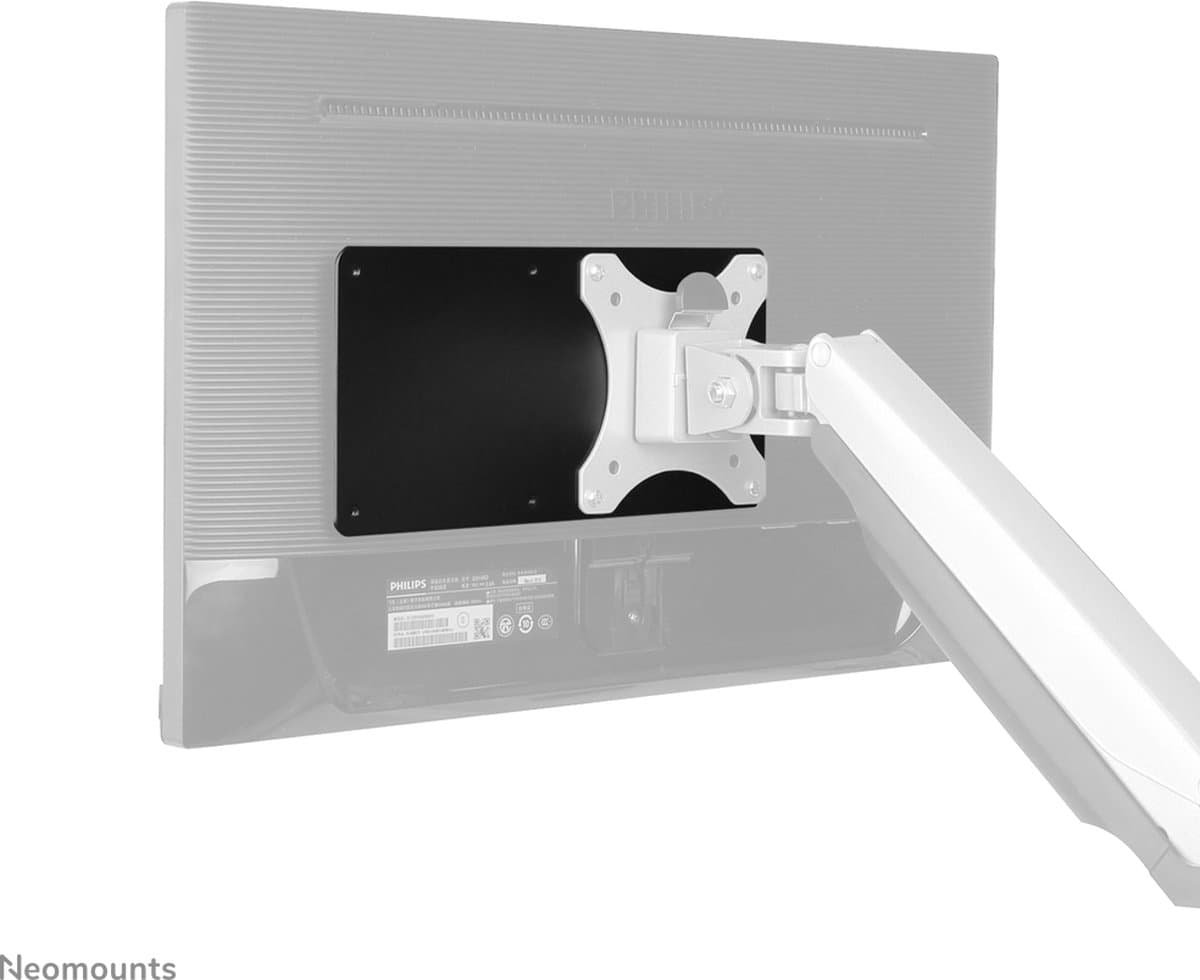 Neomounts THINCLIENT-01 NUC/thinclient houder - montage op VESA 75/100 mm - zwart