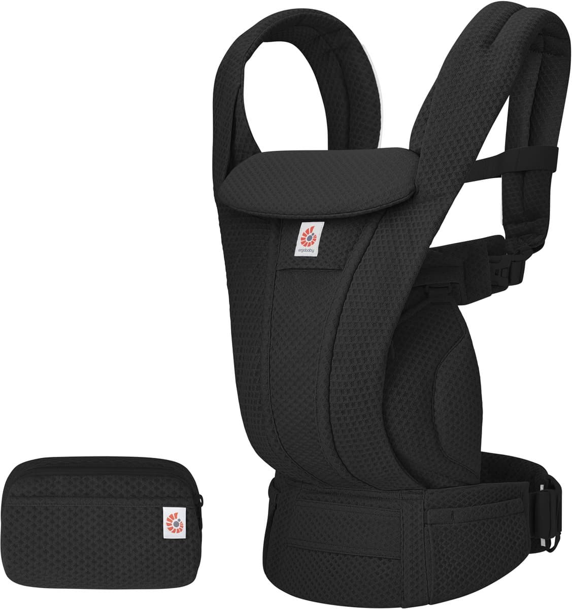Ergobaby Omni Deluxe Mesh Draagzak - Onyx Black