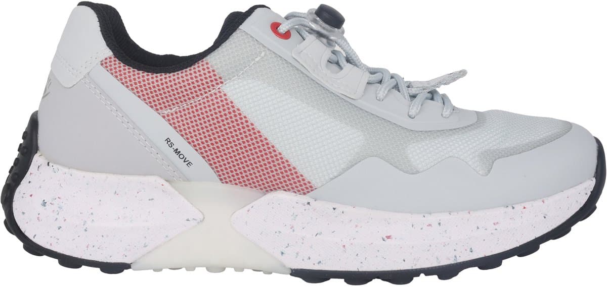 Gabor rollingsoft sensitive 26.995.21 - dames rollende wandelsneaker - Grijs - maat 40 (EU) 6.5 (UK)