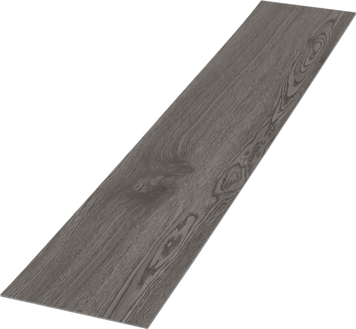 Deluxe PVC klevende vinylvloer voor 2,3 m² eik grijs 2 mm dik ML-Design