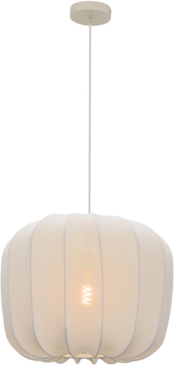 Olucia - DEBORAH - Hanglamp - Wit - Vorm: Ovaal