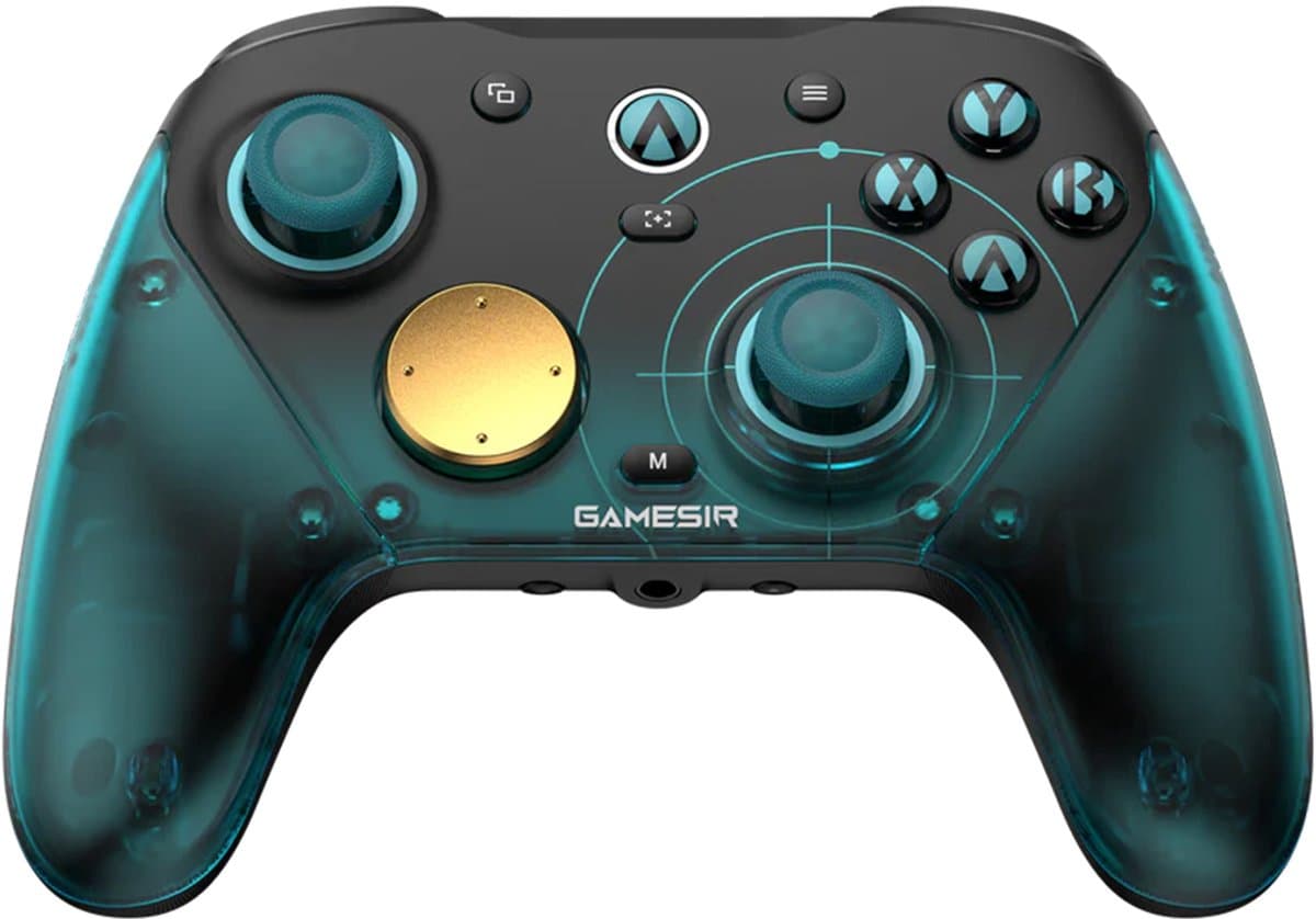 Gamesir, G7 Pro 8K Manette de jeu Bluetooth et Filaire PC Hall Effect Ultra Réactive, Zwart / Blauw