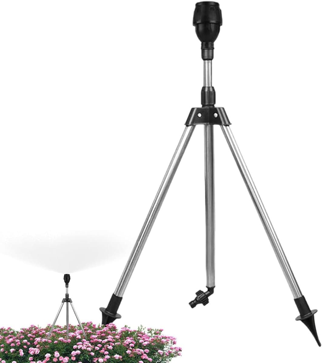 Statief Sprinkler - Roterende Sproeier Gazon Bewateraar - Grote Gebieden Bewateren - 360 Graden Roterend