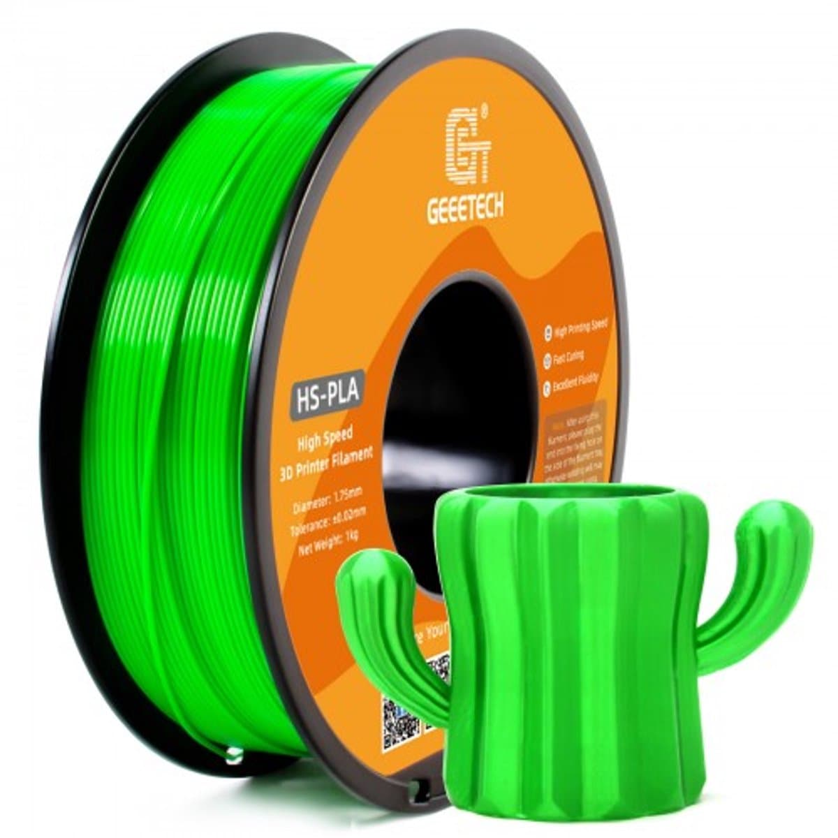 Geeetech - PLA HS Green (1.75mm - 1kg)