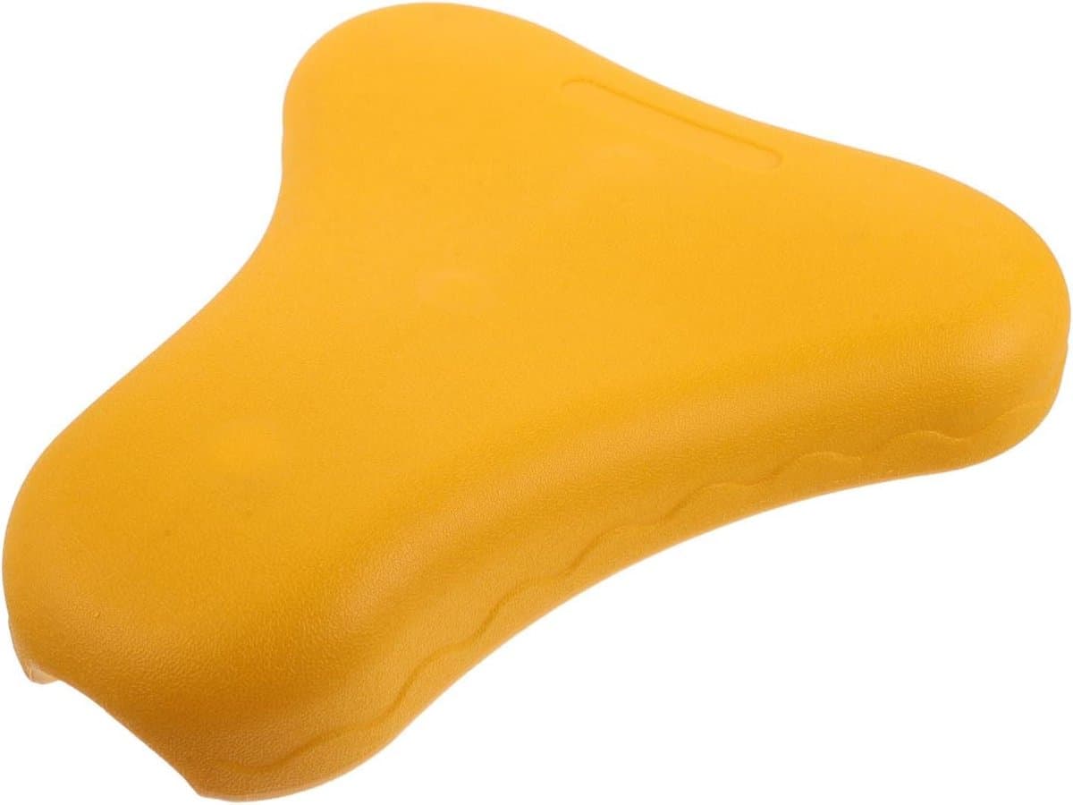 Plastic Kinderzitje - Stoelvervanger Buitengebruik - Speeltoestellen Onderhoud - Ergonomisch Comfort Ontwerp - 35x33x5 cm - Geel