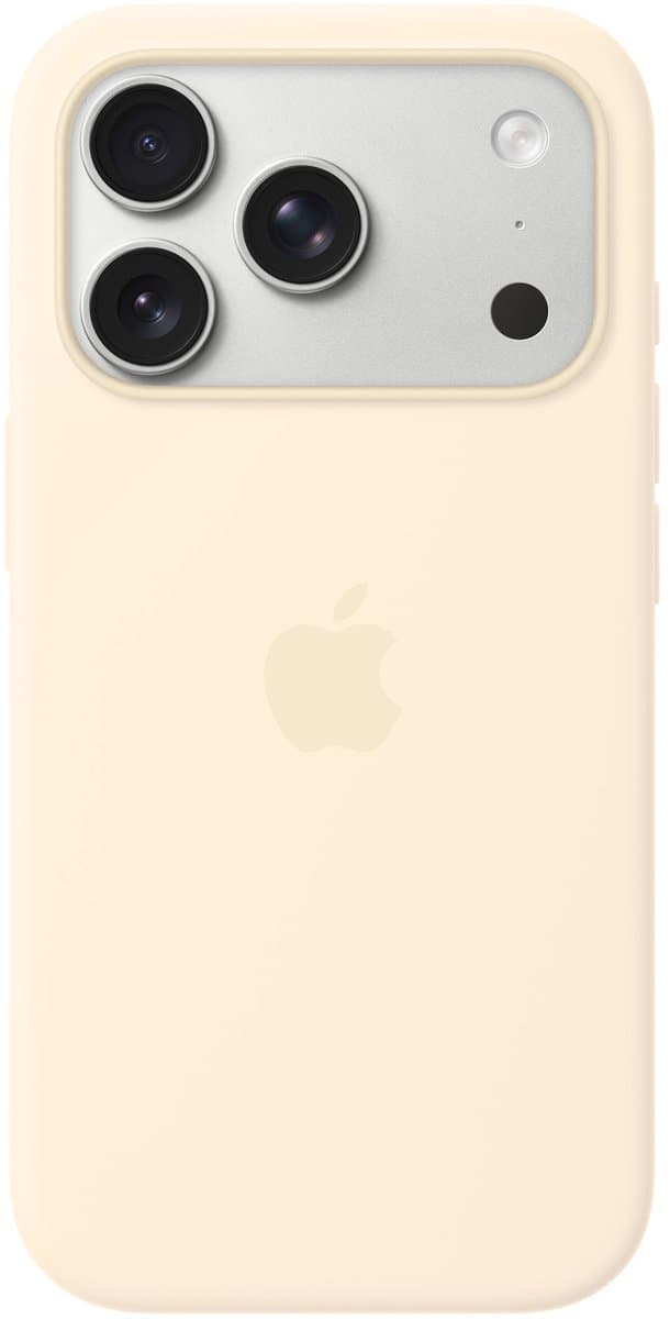 Apple Siliconenhoesje met MagSafe voor de Apple iPhone 17 Pro Max - Vanilla
