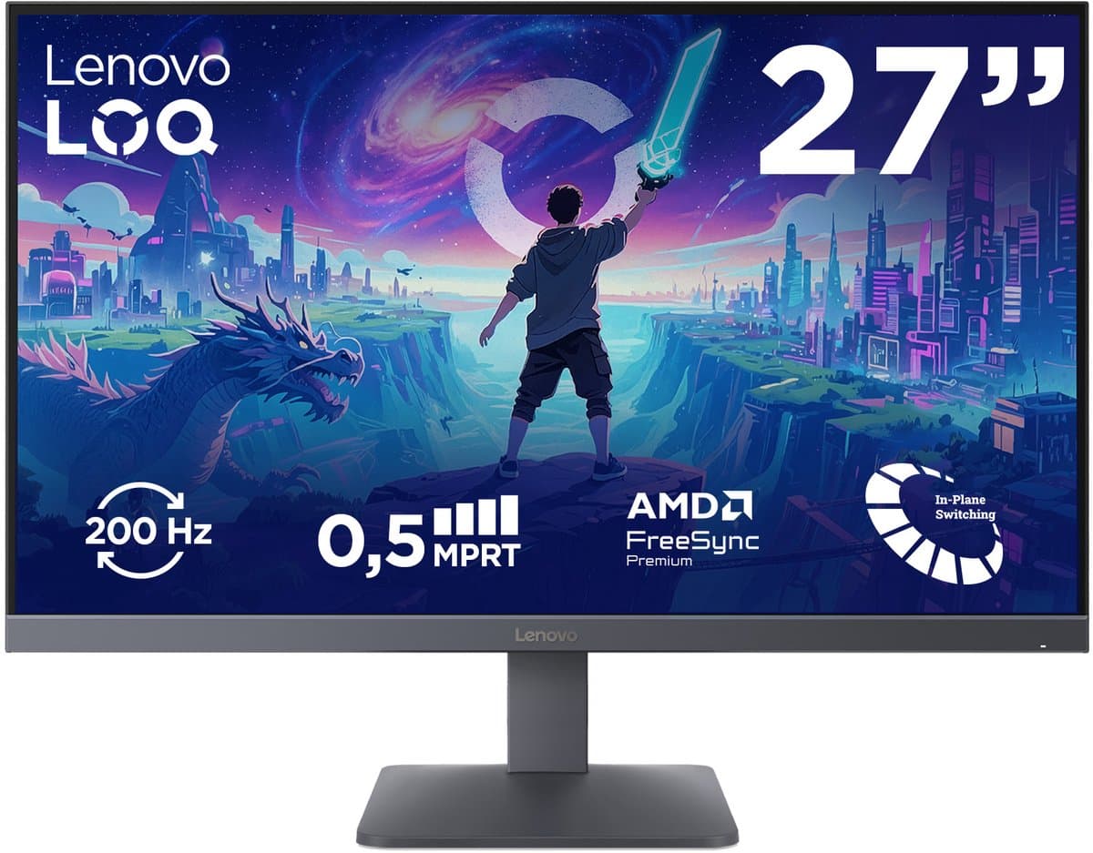 Lenovo LOQ 27-10 – Gaming monitor – 27 inch – 200Hz – IPS