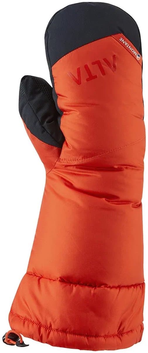 Montane Alpine 850 Down Handschoenen Oranje S Man
