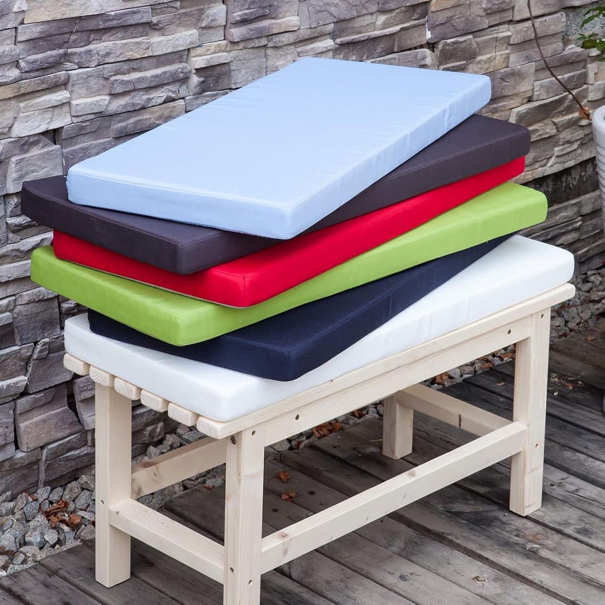 Waterdicht Bankkussen voor Binnen en Buiten - Comfortabel Zitkussen voor Tuinbanken en Stoelen