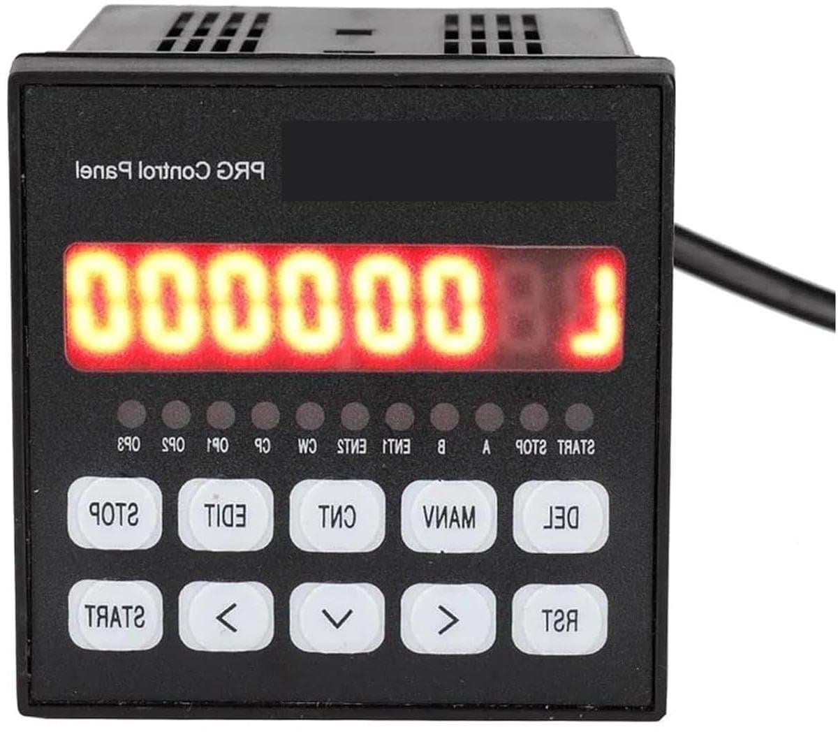 Stepper Motor Controller - Programmeerbare Controller - Motor Aansturing - Enkel Assige Bediening - 220V - Zwart