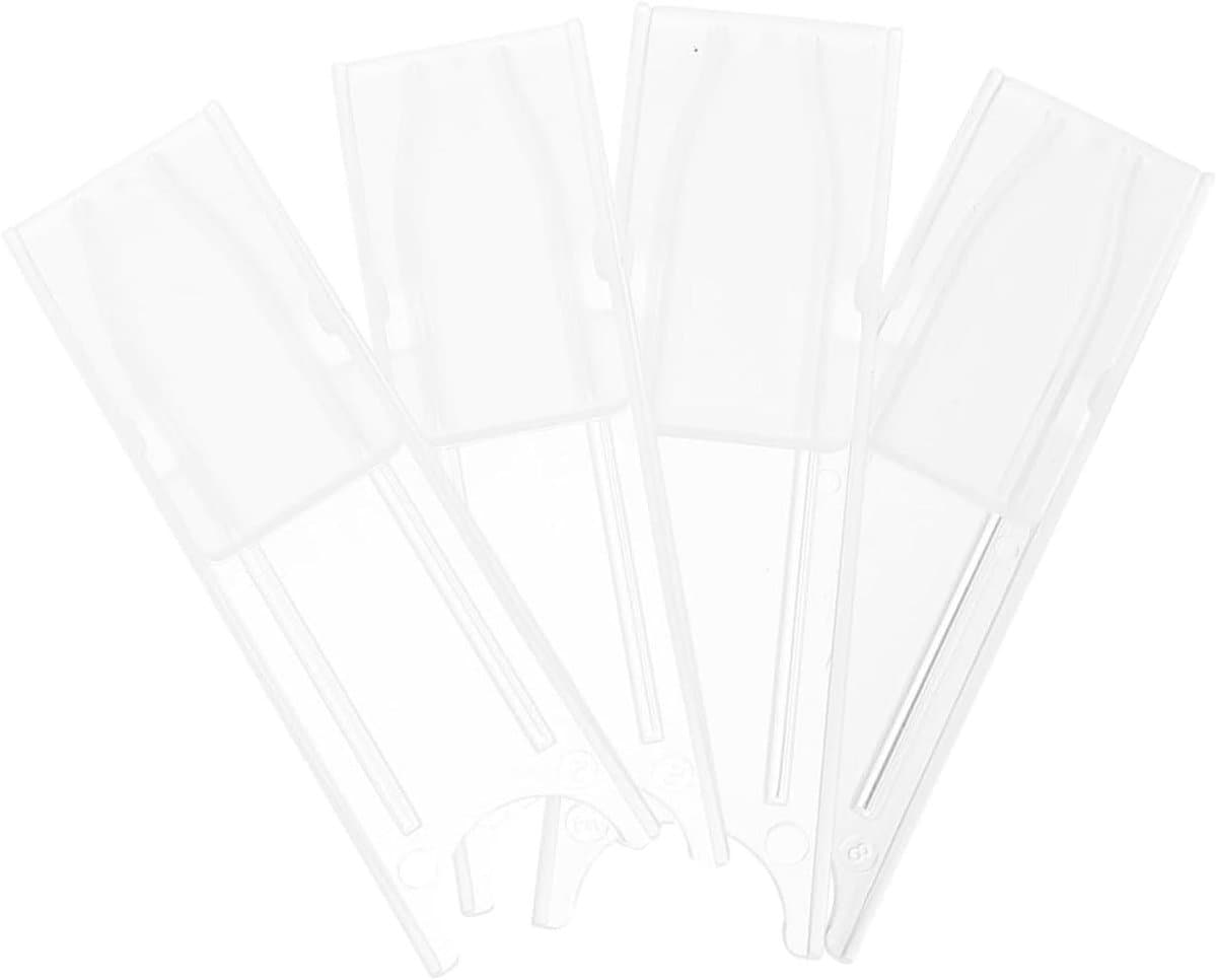 Saxofoon Rietjes Houder - Klarinet Opbergdoos - Muziek Instrumenten Beschermen - Met Ventilatie Gaten - 7.5 x 2 cm - Transparant