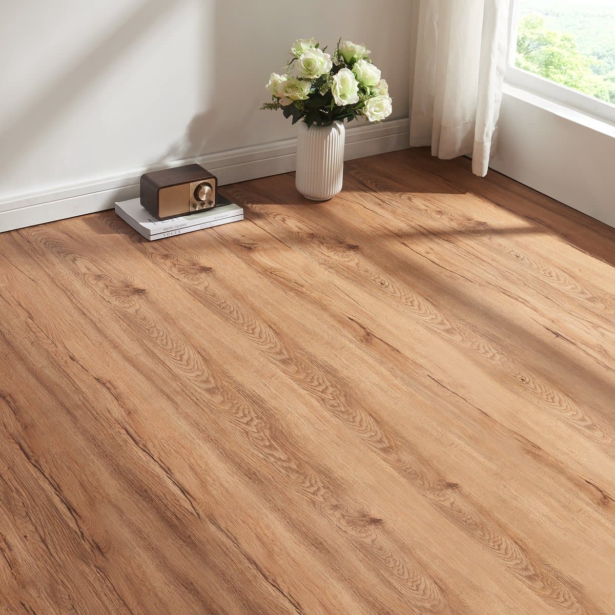 Vinyl-SPC klik vloer Okapirg nordic oak 5 mm dik 10 planken 2,196 m² NEU.HOLZ