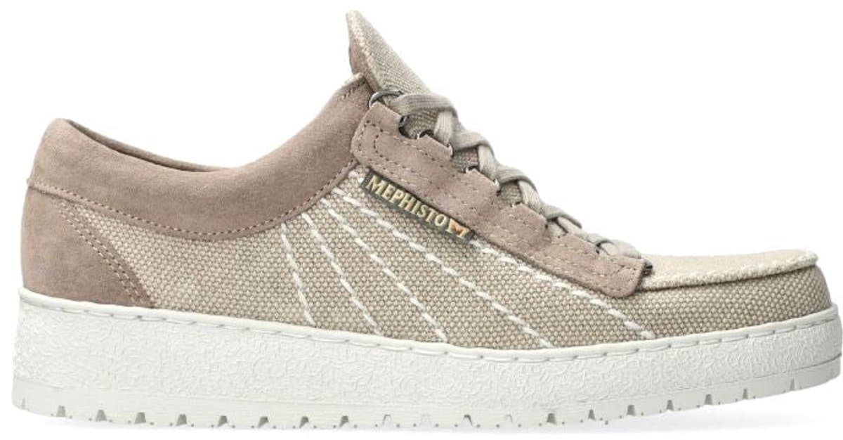 Mephisto Rainbow Sun - heren veterschoen - Taupe - maat 42.5 (EU) 8.5 (UK)