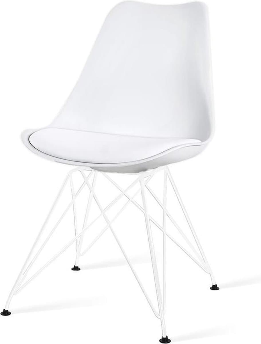 Essence Metal Eetkamerstoel wit - wit onderstel