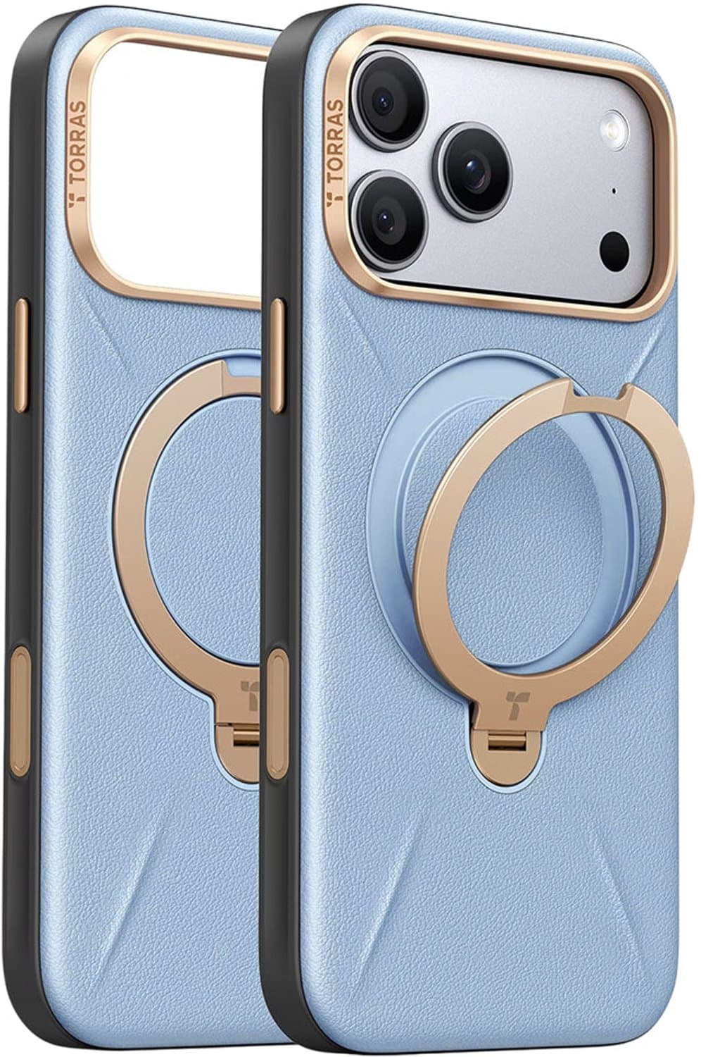 Torras - QPRO Leather Series - iPhone 18 Pro Max / iPhone 17 Pro Max - Blue