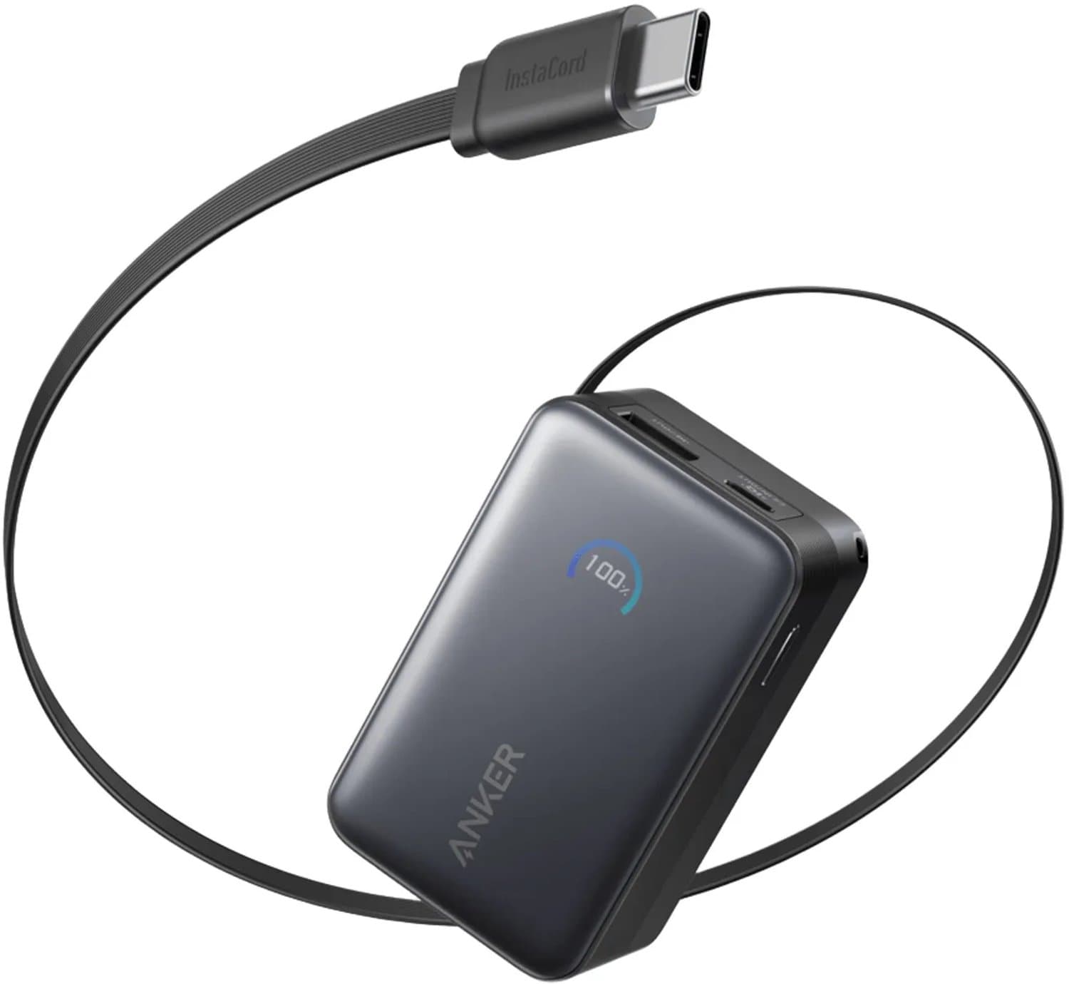 Anker Nano Powerbank 10.000 mAh met 45 Watt Snelladen Zwart
