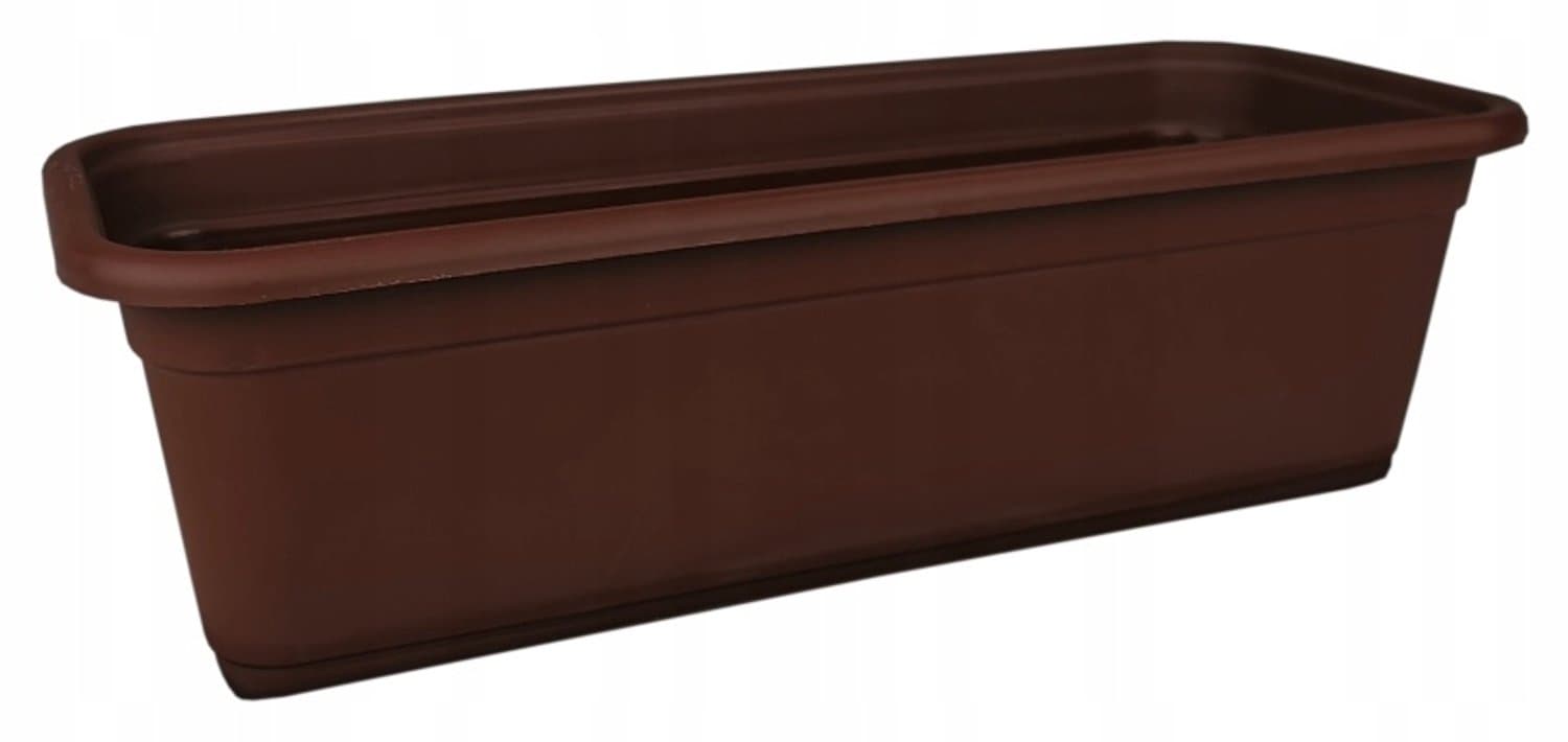 Venus Mat Eco Gerecycled Balkonbak - 40 cm - Bruin