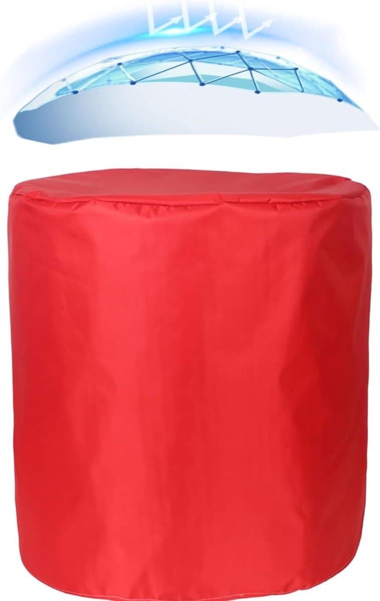 Terrasmeubilair Beschermhoes - Tuinmeubelhoes Buiten - Meubels Beschermen - 420D Heavy Duty Oxford - 50x50cm - Zwart