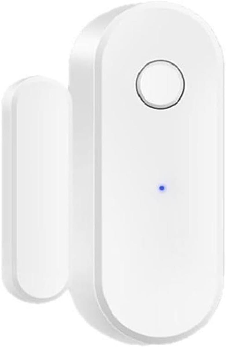 Slimme Deur Sensor - Wifi Alarm - Huis Beveiligen - App Gestuurd - 395 Gram - Wit