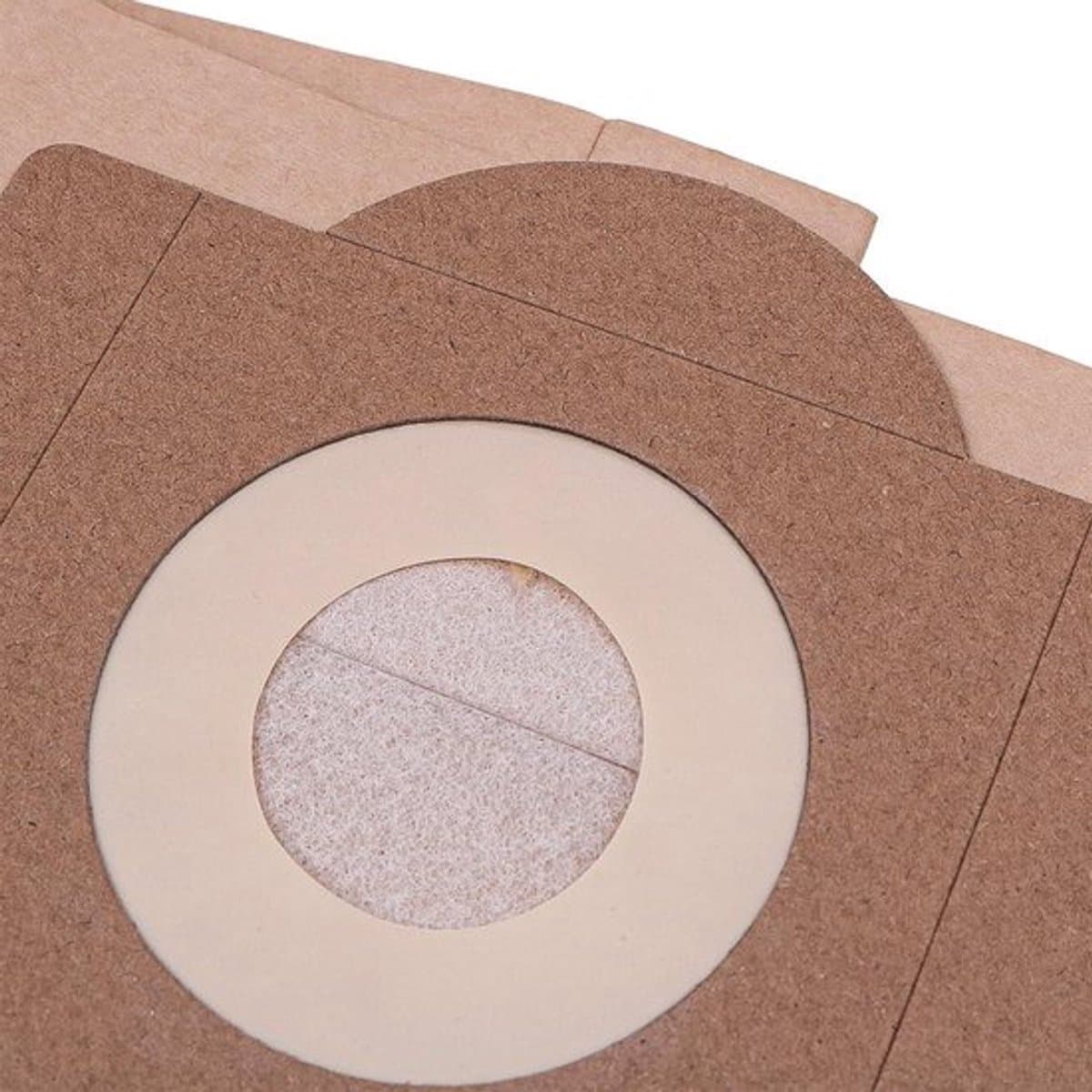 5-pack stofzuigerzakken geschikt voor stofzuigers met 16L, 20L, 30L en 40L capaciteit - Hoogwaardige kwaliteit met optimale filtratie