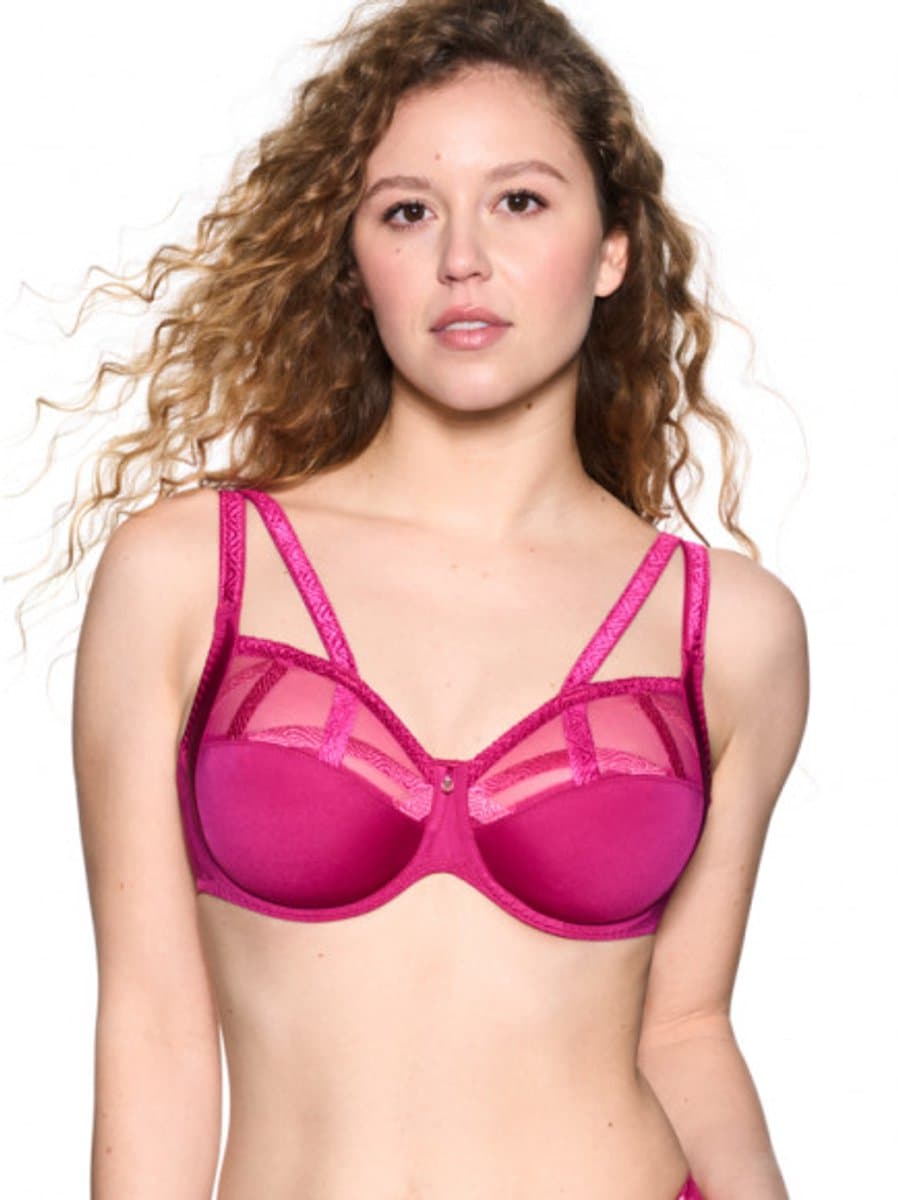 Louisa Bracq - Serie Beugel BH Fuchsia - maat 105B - Roze