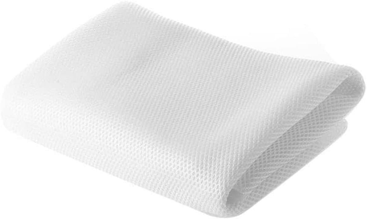 Luidsprekerdoek - Akoestisch doek Grillstof - Luidsprekers Beschermen - Stofdicht en Krasbestendig - 140x50 cm - Wit