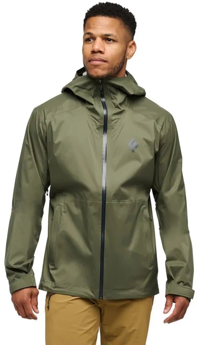 Black Diamond Fineline Stretch Shell Jas Groen L Man