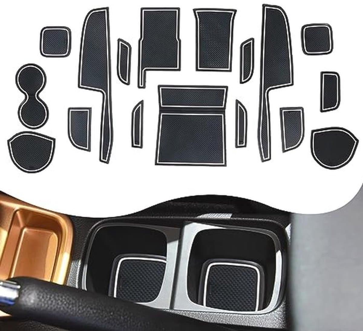 Rubberen antislipmatten voor Suzuki Vitara 2016-2024 - Interieuraccessoires voor auto