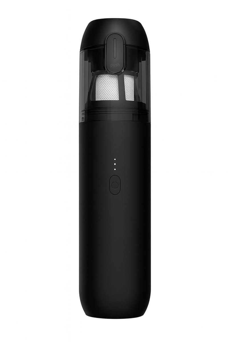 LEXO® - Kruimeldief PRO25- Draadloos opladen - 5 Opzet Stukken - 12000PA - Zwart - AutoStofzuiger - Mini Stofzuiger - HEPA Filter - Met Oplaadstation - EasyClean - Zwart - Met Blaasfunctie om bv luchtbed op te blazen