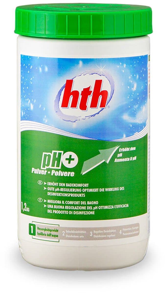 HTH PH Plus Granulaat 1.2 kg - poeder