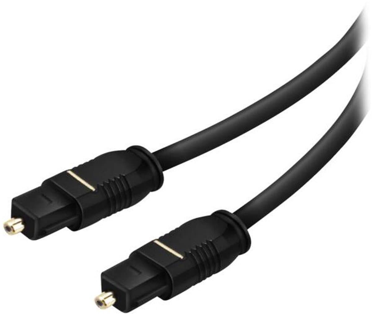 Vivanco VVATOSL20K InfiniBand en Glasvezelkabel 2 m Toslink Zwart