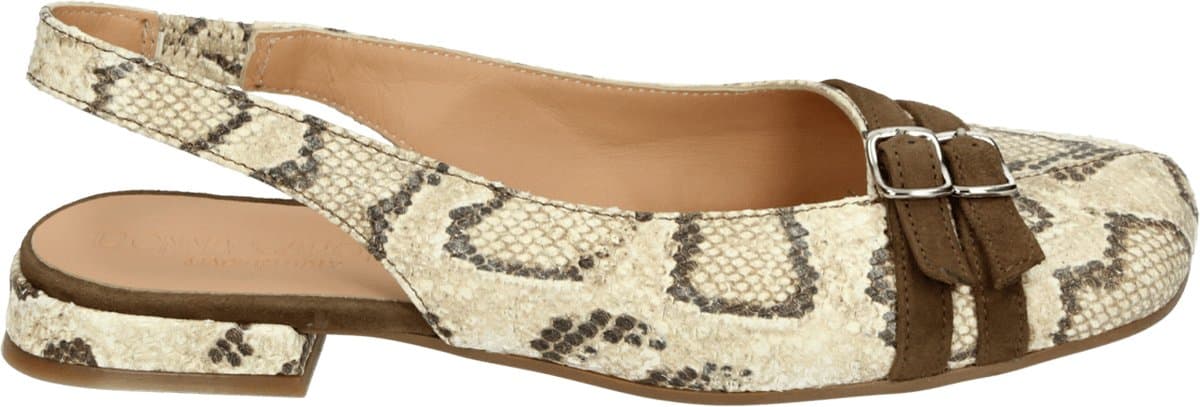 Donna Carolina - 57294418 - Pumps - Kleur: Bruin - Maat: 39.5