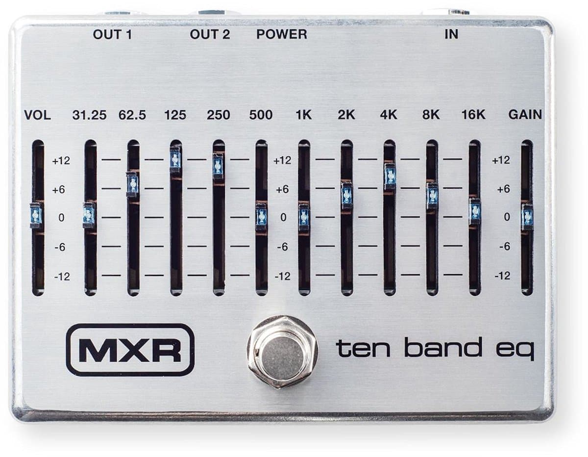MXR M108S Ten Band EQ - Equalizer voor gitaren