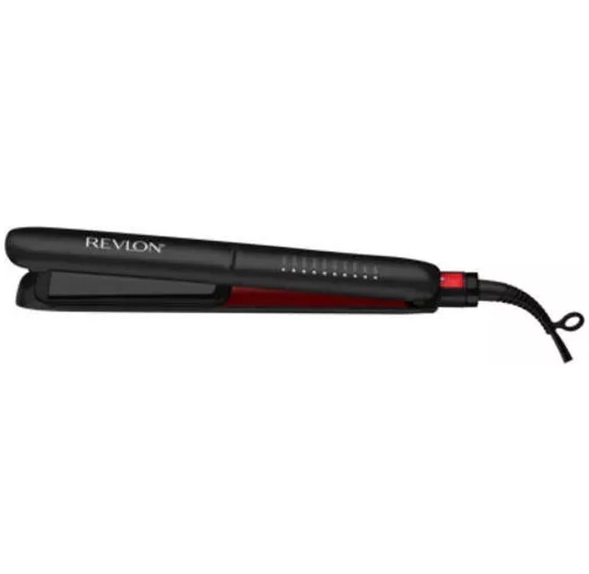 Revlon RVST2211PE SmoothStay geplateerde haarstijltang - titaan-gecoate platen - digitale temperatuurregeling