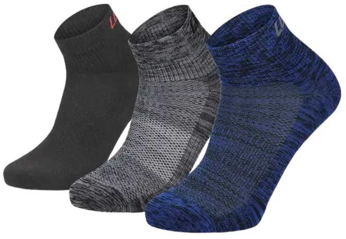 Lenz Performance Tech Korte Sokken 3 Paren Veelkleurig EU 39-42