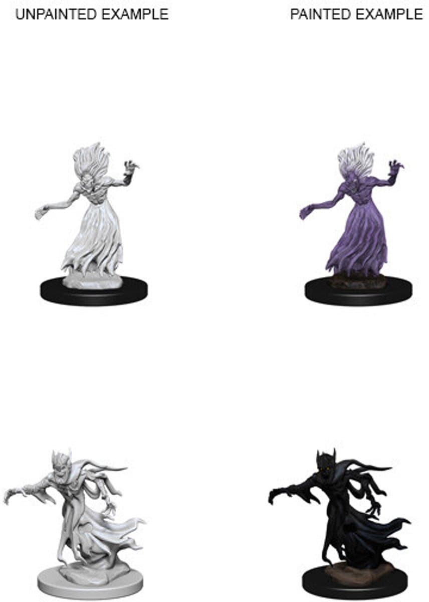D&D Nolzur's Marvelous Miniatures - Wraith & Specter – 2 miniaturen