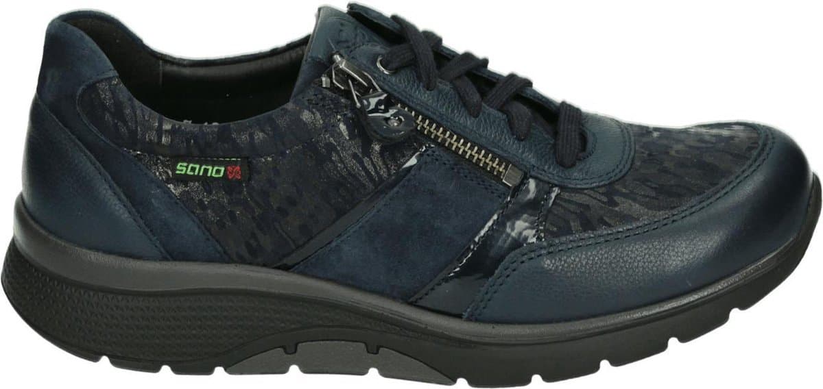 Mephisto Sano - IZAE - Lage sneakersDames sneakers - Kleur: Blauw - Maat: 42.5