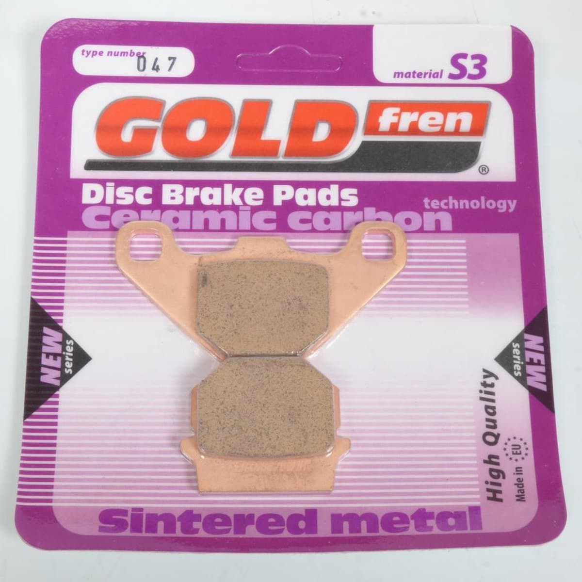 Gold Fren remblok voor scooter PGO 50 Mega 1994 AVG Nieuw