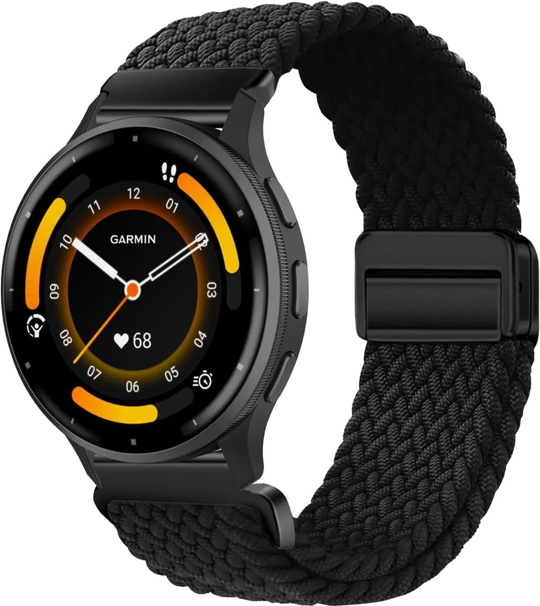 Nylon Horloge Band 22mm - Geschikt voor Garmin Forerunner 570/265/255/Venu 3/2/Vivoactive 4/Active - ShopVlot