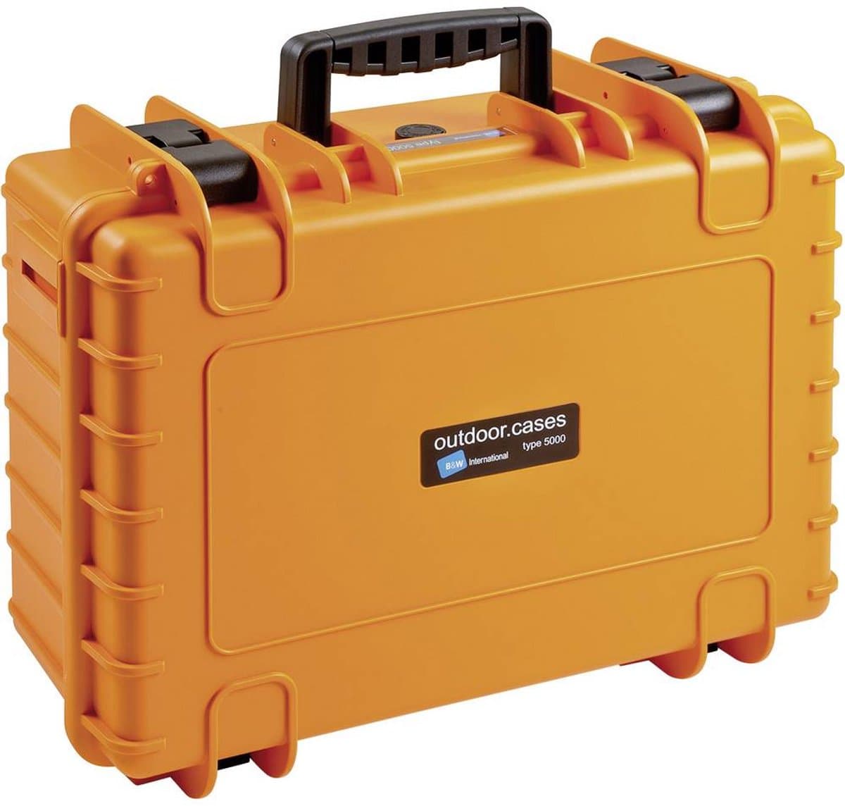 B & W International Outdoor-koffer outdoor.cases Typ 5000 22.2 l (b x h x d) 470 x 365 x 190 mm Oranje 5000/O/SI
