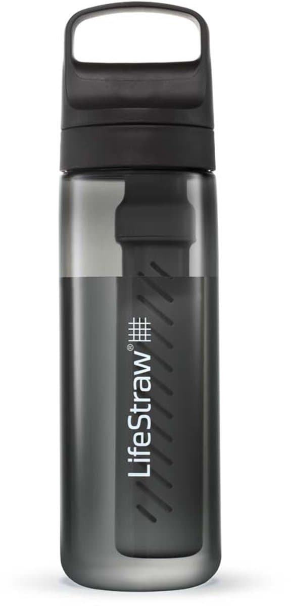 LifeStraw Go 2.0 Water Filter Bottle - 650 ml - Nordic Noir