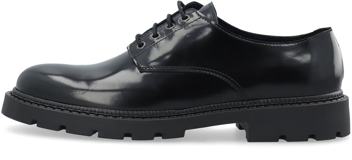 Bianco Leren derbyschoenen BIAJEFF