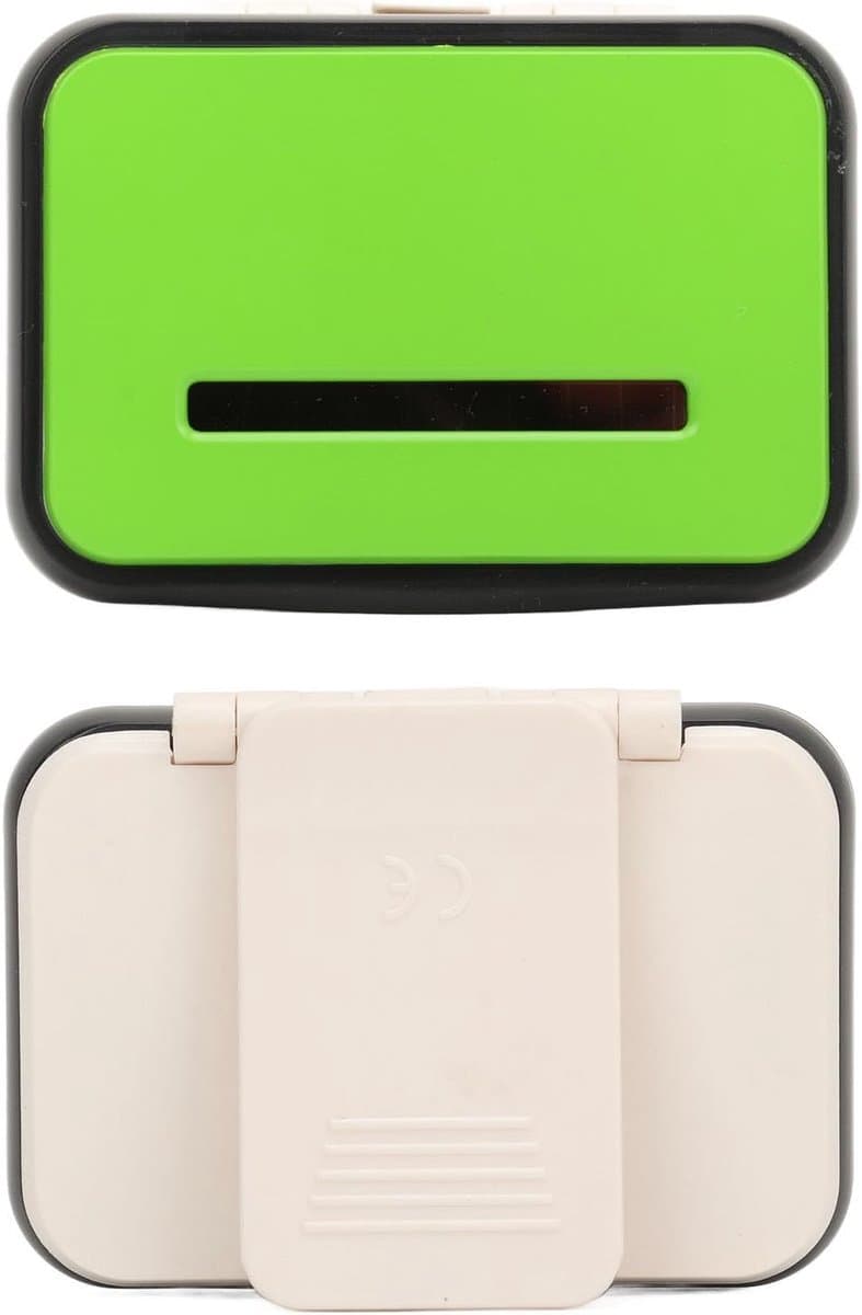 Elektronische Stappenteller - Fitness Tracker Calorie Teller - Gezondheid Bijhouden - Blindentekst Ontwerp - 7 x 7 x 4 cm