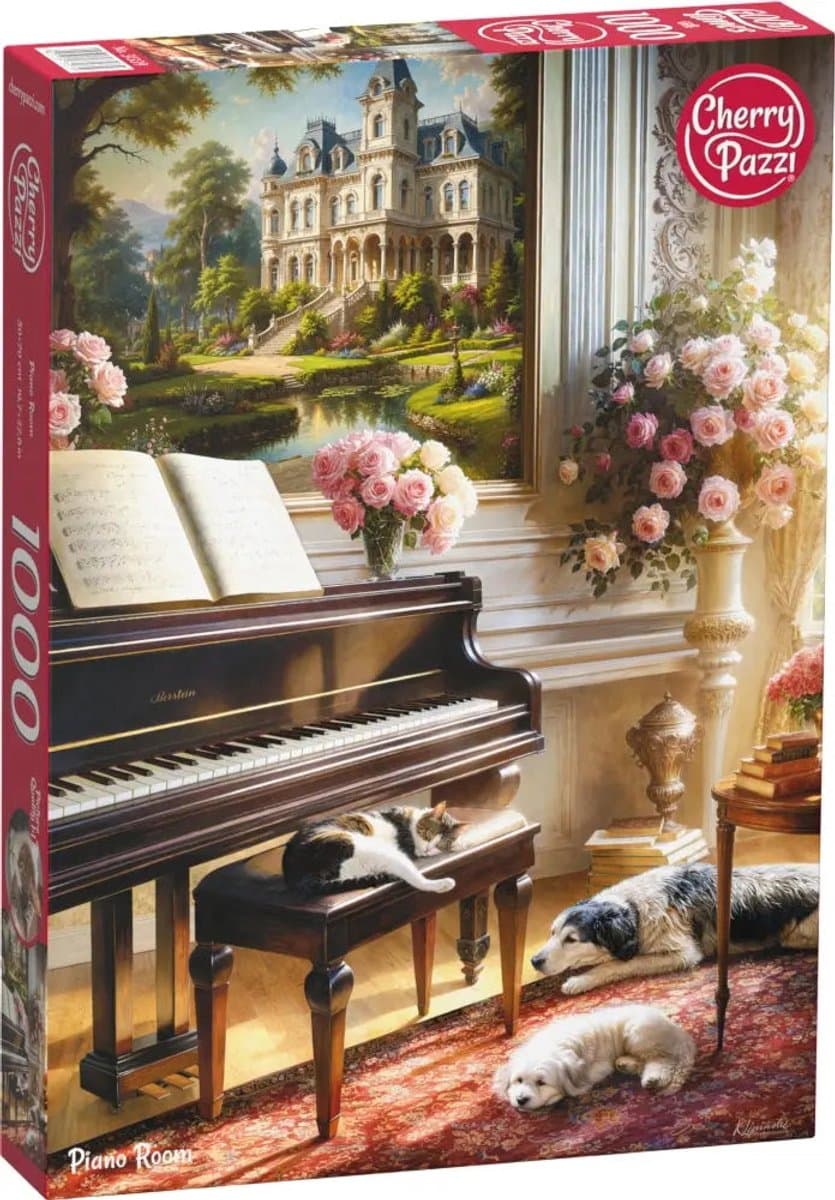 Piano Room Puzzel 1000 Stukjes
