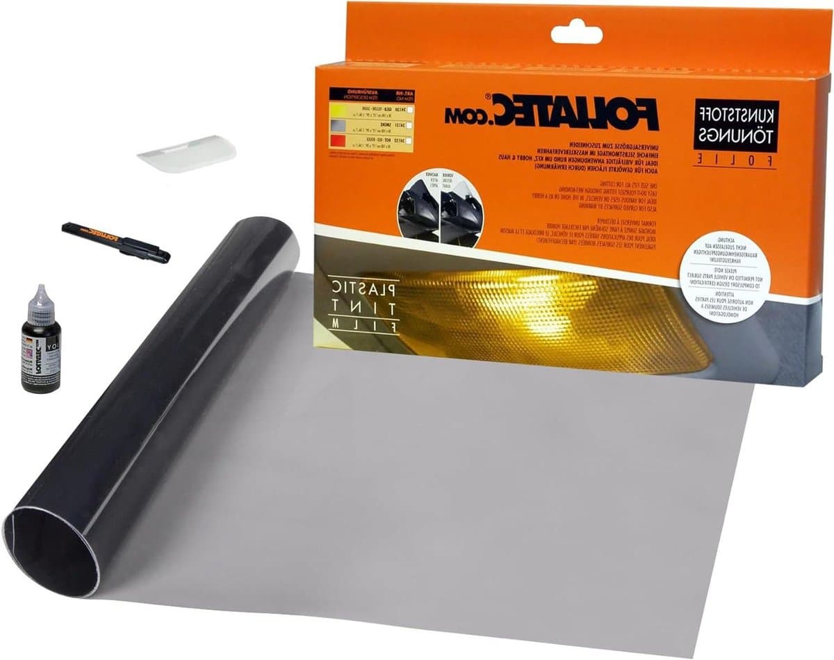 Tint Folie - Rookglas Effect - Auto Verfraaien - Zelfklevend - 30x100cm - Smoke