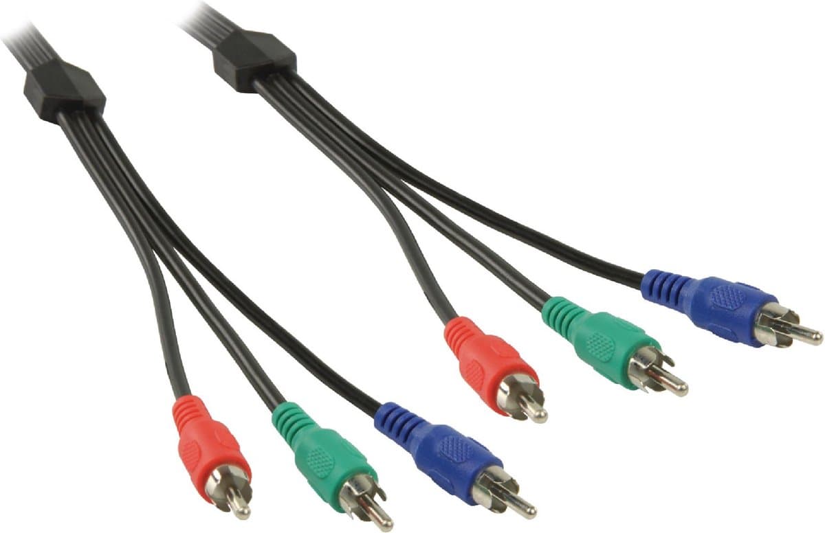 Tulp component video kabel - 1 meter